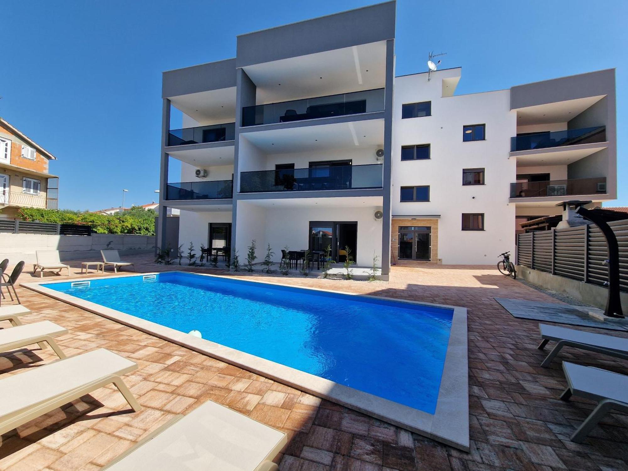 Apartments Okit Vodice Esterno foto