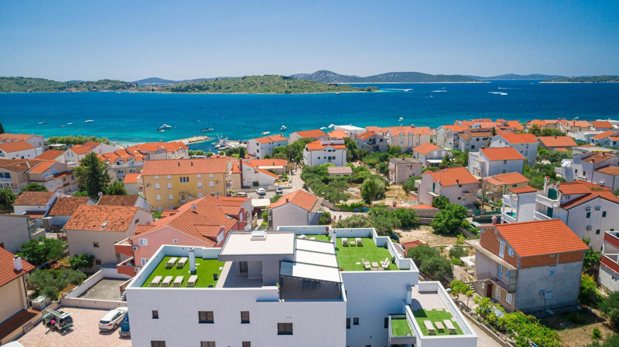 Apartments Okit Vodice Esterno foto
